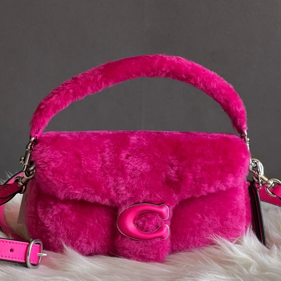 Coach Handbags - 💰SOLD - CP955 - Coach The Lil Nas X Drop Tabby Shoulder Bag 18 in Shearling